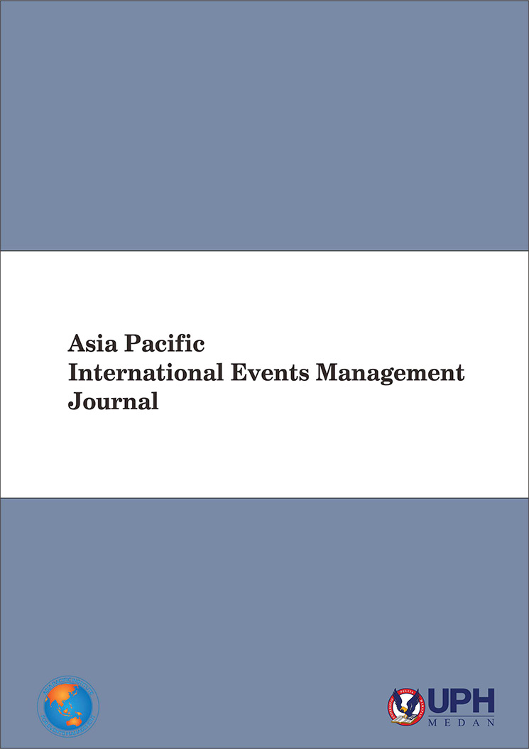 Asia Pacific International Events Management Journal Thumbnail